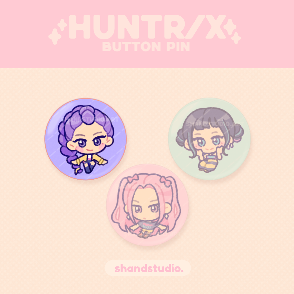 HUNTR/X 1.25" Button Pin