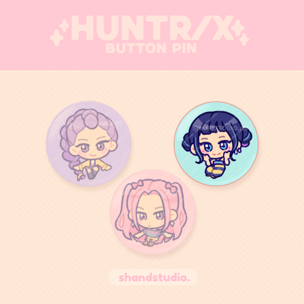 HUNTR/X 1.25" Button Pin