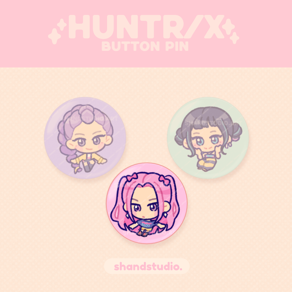 HUNTR/X 1.25" Button Pin