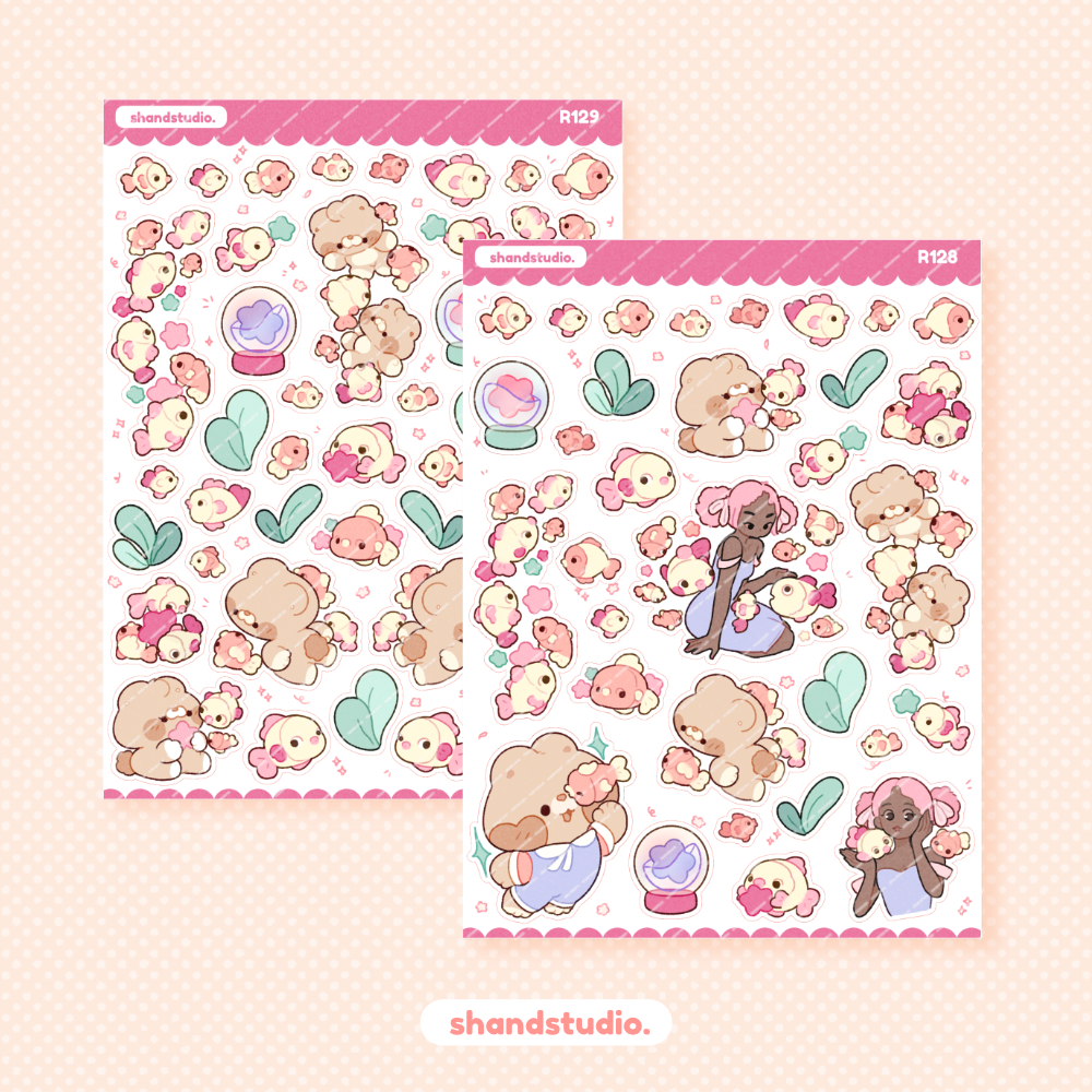 In a Magical Place Theme Sticker Sheet