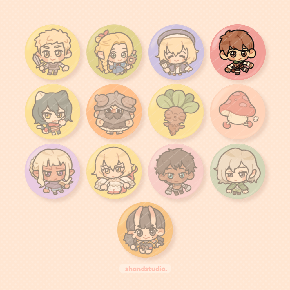 Dunmeshi 1.25" Button Pin