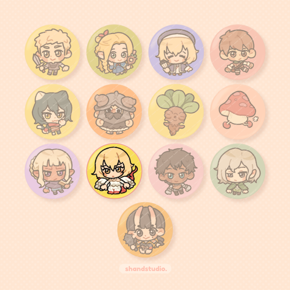 Dunmeshi 1.25" Button Pin