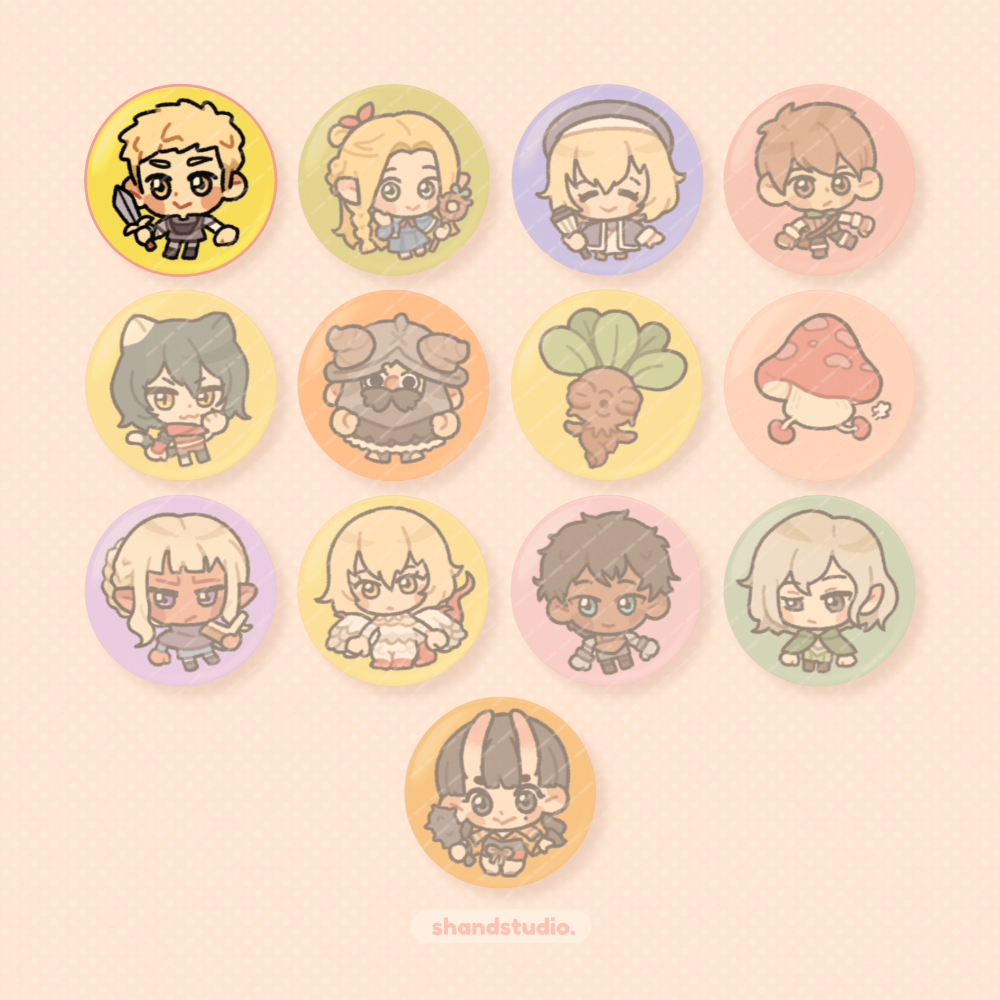 Dunmeshi 1.25" Button Pin