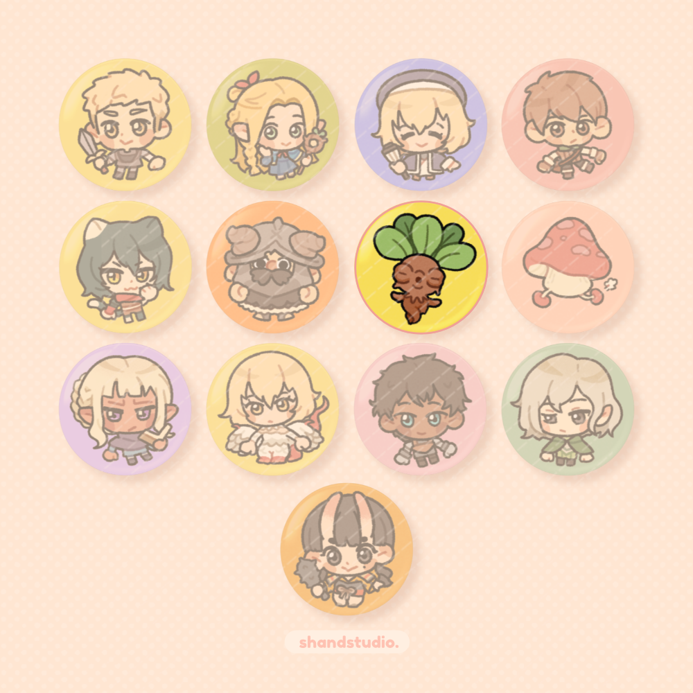 Dunmeshi 1.25" Button Pin