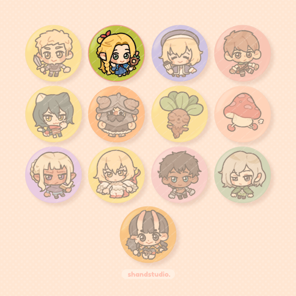 Dunmeshi 1.25" Button Pin