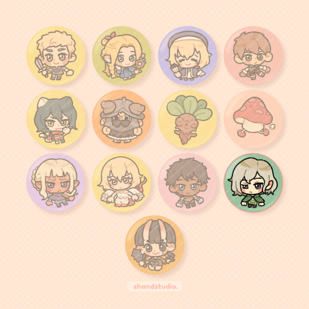 Dunmeshi 1.25" Button Pin