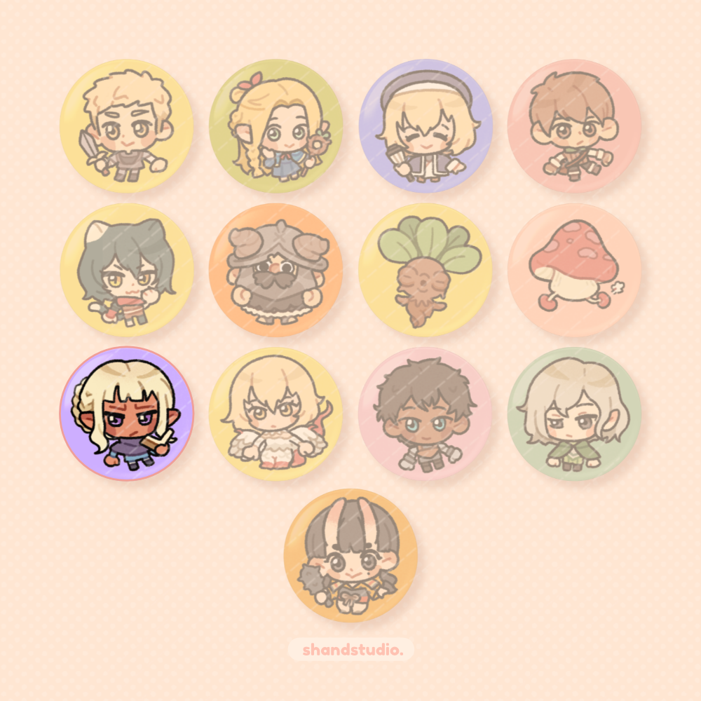 Dunmeshi 1.25" Button Pin