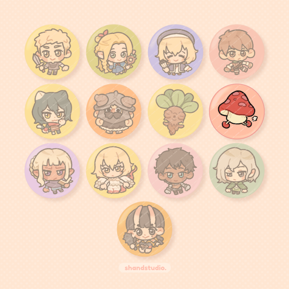 Dunmeshi 1.25" Button Pin