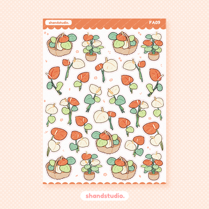 Anthurium Princess Sticker Sheet