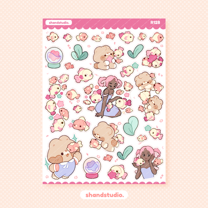 In a Magical Place Theme Sticker Sheet