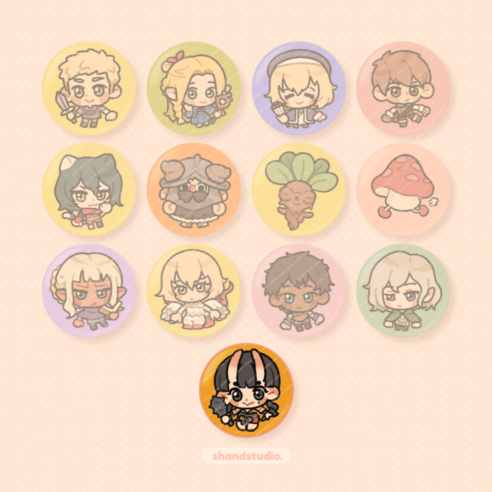 Dunmeshi 1.25" Button Pin