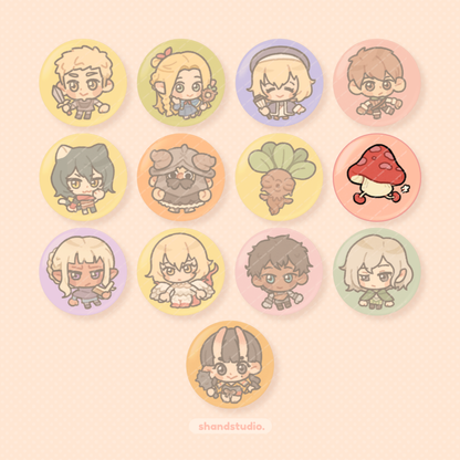 Dunmeshi 1.25" Button Pin