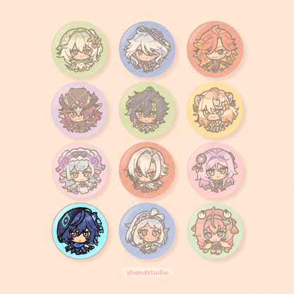 Genshin Impact 1.25" Button Pin