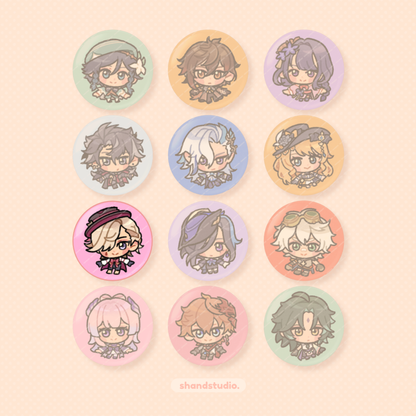 Genshin Impact 1.25" Button Pin