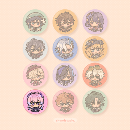 Genshin Impact 1.25" Button Pin